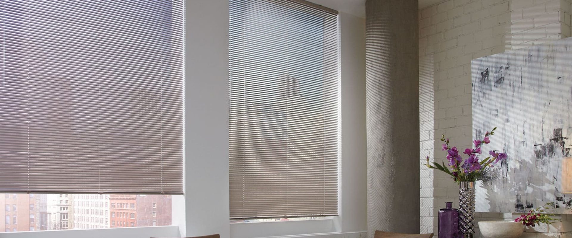 2014_MPM_LR_Aluminum Blinds_Dining Room